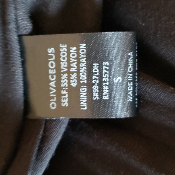 Black slip dress- New! - Picture 4 of 5